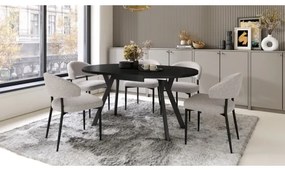 Étkezőasztal ARTUR fekete