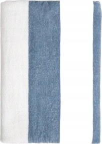 Levendula törölköző fehér-kék csíkos 70x130 cm Homla