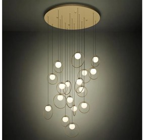 Eglo 390346 - LED Dimmelhető csillár zsinóron PORTOCOLOM 17xLED/3W/230V átm. 78 cm