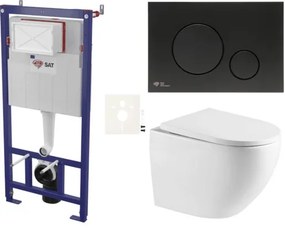 Fali WC szett SAT előtétfalas szereléshez SIKOSSREX6768K