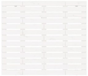 fehér tömör fenyőfa fali fejtámla 146 x 3 x 91,5 cm