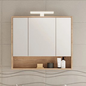 TMP SLIM STRIPE tükrös szekrény - 75 x 65 cm