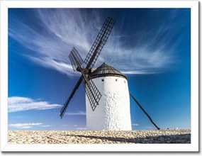 Poszterek keretben 40x30 Szélhajtású malom