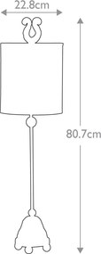 Flambeau PHOENICIAN FB-PHOENICIAN-TL Asztali lámpa 1x60W/E27