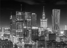 Kép - Fekete-fehér New York (70x50 cm)
