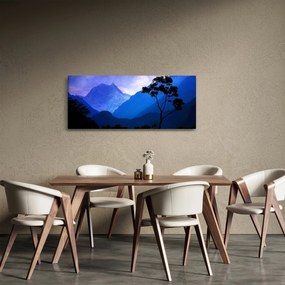 Kép - Éjszakai ég Nepálban (120x50 cm)