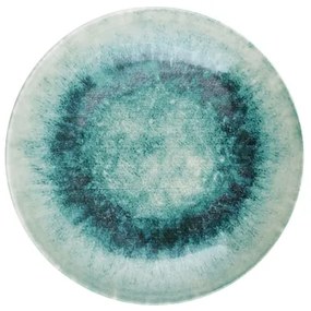 18 db kék/porcelán étkészlet