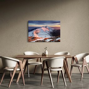 Kép - Téli hegyi panoráma II. (90x60 cm)