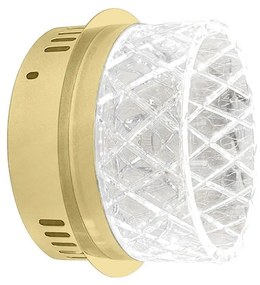 Milagro LED Fali lámpa ELEGANCE LED/9W/230V arany MI2519