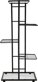 Fém állvány a virágokra, sötétszürke, BAMIR TYP 1