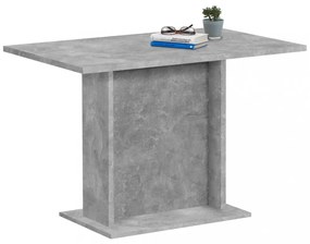 FMD betonszürke étkezőasztal 110 cm