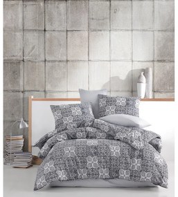 BedTex pamut ágynemét Ceramica szürke, 220 x 200cm, 2 db 70 x 90 cm