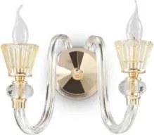 IDEAL LUX 140599 STRAUSS Kristály Fali Lámpa E14 IP20