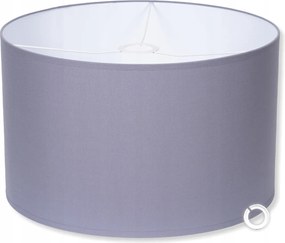 Pamut lámpabúra Lámpaernyő Sötétszürke 40/25 cm