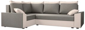 Sarok ülőgarnitúra Paragon Plus (tejszín + barna) (B). 1057398