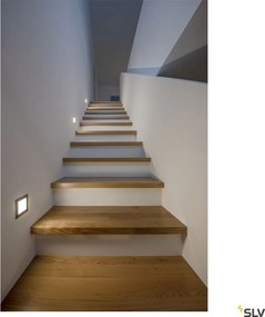 SLV FRAME BASIC 1000577 Beépíthető lépcsőházi lámpa 1x3.1W/LED 2700K 140LM IP20