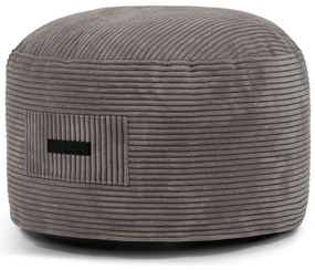 Téglavörös kordbársony puff Om 60 – SLOWDOWN