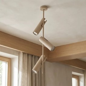 Brilagi - rudas csillár BRANCH 3xGU10/30W/230V bézs