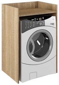 VOJTO mosógép szekrény, sonoma tölgy