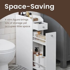 ZURI fehér szekrény