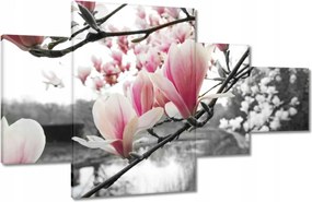 Vászonkép 130x80 Magnólia Virágok