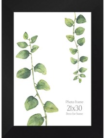 Narvik fekete fali képkeret, 27 x 36 cm - Styler