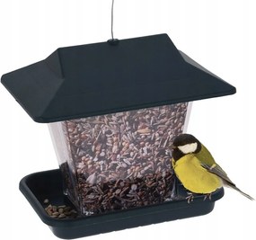 Madáretető Fa Akasztós Házikó Kertbe Téli 17,5CM