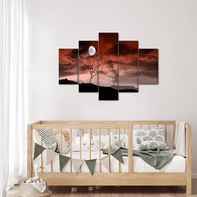 Kép - Hold megvilágítja az éjszakát (150x105 cm)