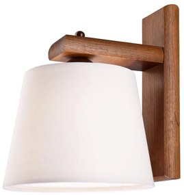 Fali lámpa 1xE27/60W/230V tölgy mintával