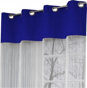 Függöny Spagetti 150x250 magas spagetti Fehér zafír szövet