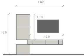 Infinity 2.0 4 db-os szett láva / Mercure tölgy