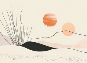 Poszter 55x40cm Puha domb