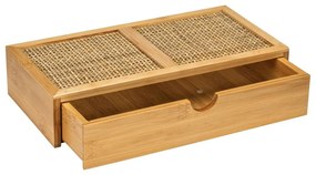 Allegre bambusz fürdőszobai rendszerező, 28 x 6 cm - Wenko