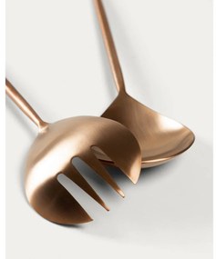 Rozsdamentes acél salátaszedő 2 db-os Kelda – Kave Home