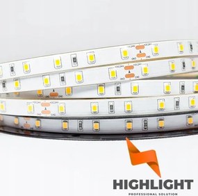 1m Led szalag 24V 6W 60LED Smd 2835 meleg IP65