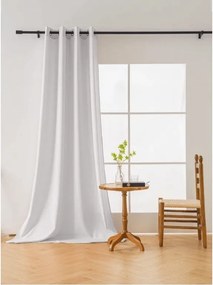 Fehér OXFORD LIGHT függöny 140x270 cm Felfüggesztés: Hullámos sínszalag