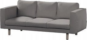 Norsborg 3 személyes kanapé huzat Ikea sötét bézs bukla