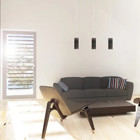 RENDL SANSSOUCI I závěsná matná černá 230V E27 42W