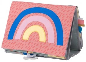 Taf Toys - Gyermek textilkönyv tükörrel szavanna