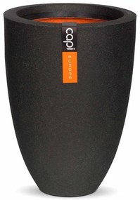 Capi Urban Smooth KBL782 fekete elegáns váza 36 x 47 cm