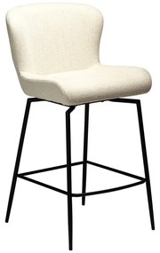 Krémszínű kárpitozott bárszék (ülésmagasság 67,5 cm) Glam – DAN-FORM Denmark
