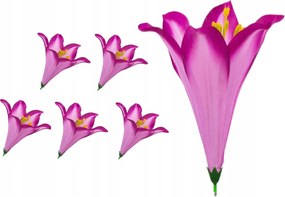 6X Liliom Tubus Művirág Termék fej nagy 16cm Liliom Művirág