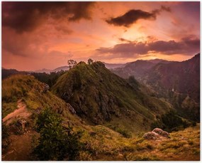 Poszterek 50x40 Tájkép hegyekkel Tájkép