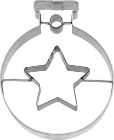 Mézeskalács lyukasztó forma csillaggal 6cm Birkmann