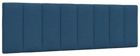 kék szövet fejtámla párna Hanko 160 cm