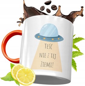 Narancssárga Bögre Az Apósnak Tökéletes Ajándék fényképes nyomtatással