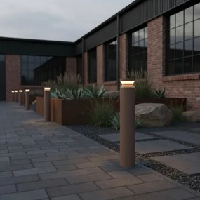 Ideal Lux - LED Kültéri lámpa BOEING LED/14W/230V átm. 70 cm IP65 barna