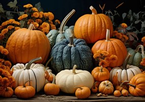 Poszter 59,4x42cm Őszi termések