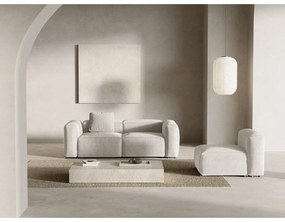 Bézs kordbársony kanapé 224 cm Bergamo – Cosmopolitan Design