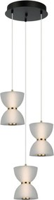 ITALUX PND-83949-3-BK TICA TöbbĂĄgĂș FĂŒggesztett LĂĄmpa LED IP20